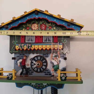 LOT 221: E. Schmeckenbecher West German Cuckoo Clock