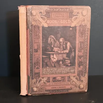 LOT 210: Antique Book Lot featuring City Festivals, Farm Ballads, The Book of Gold & More