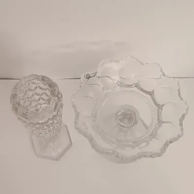 LOT 139: Vintage Glass Collection: Uranium, Marigold Carnival, Pink