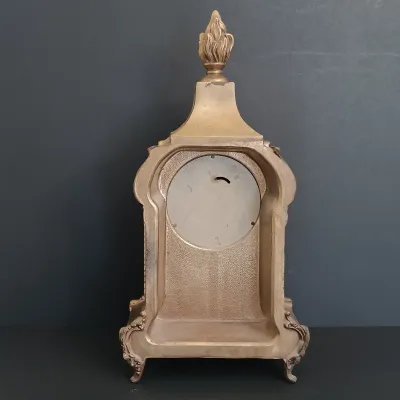 LOT 226: Westwood 8-Day Metal Mantel Clock