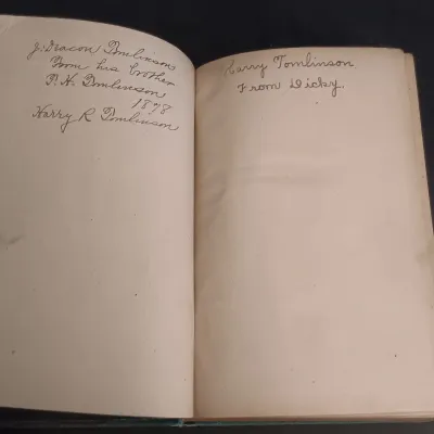 LOT 207: Collection of Antique Books: Li"l" Gal by Paul L Dunbar, The Castle & The Cottage by E. Perring, Songs of Sierra...