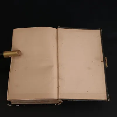 LOT 202: Latched Holy Bible 1868 - S. D. Burlock Philadelphia Publishing