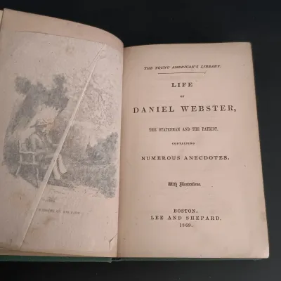 LOT 208: Antique Book Lot featuring 'Our Country in War' (1898), Benjamin Franklin & Others