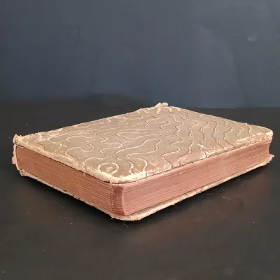 LOT 205: Sir Walter Scott Poetry with Bamboo Pattern Leather Cover, Classic Poems Circa 1908 & The Poems of Adelaide A Procter 1881