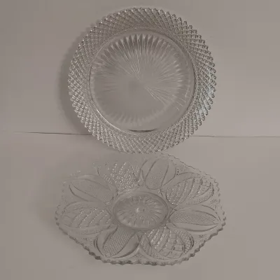 LOT 140: Signature Houseware Dinner Bowls, Vintage Candy Bowls & Vases