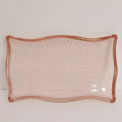 LOT 214: Pink Depression Glass Plates, Cups, Bowls and More