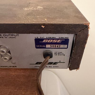 Vintage Bose Model 901 Speakers with Active Equalizer (DR-MG)