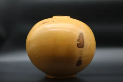 Jim Rozelle Signed American Holly Wood Vessel – 1989 Award Winner