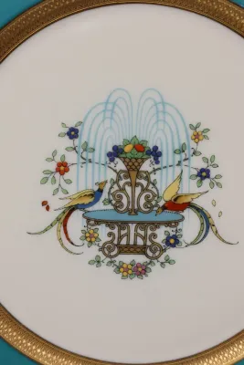 Lenox Fountain Porcelain Dinner Plates