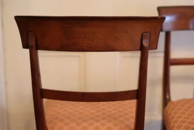 Pair of William IV Mahogany Side Chairs, circa 1825