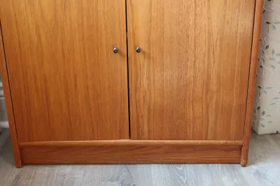 Two-Door Wood Storage Cabinet