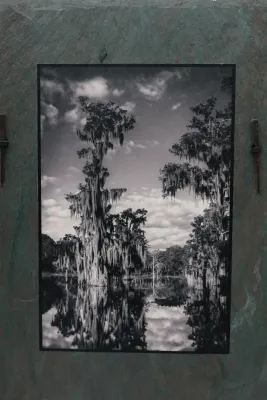 Tom Oelsner “Lake St Martin” Original Photograph on Slate