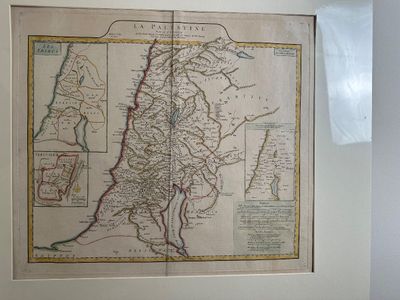 1767 D’Anville “La Palestine” Map