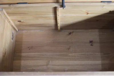 Pier 1 Rustic Pine Storage Chest
