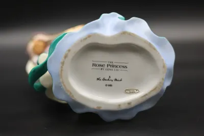 Lena Liu for Danbury Mint “The Rose Princess” Porcelain Figurine