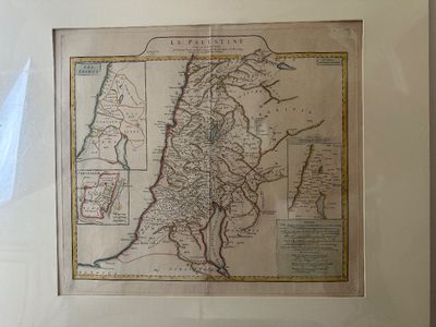 1767 D’Anville “La Palestine” Map