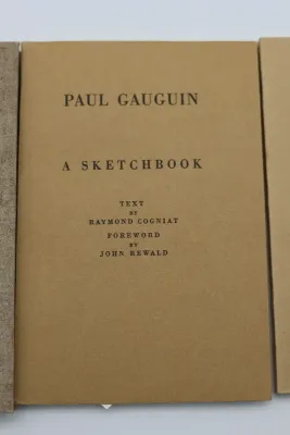 Paul Gauguin – Carnet de Croquis – 1 of 2
