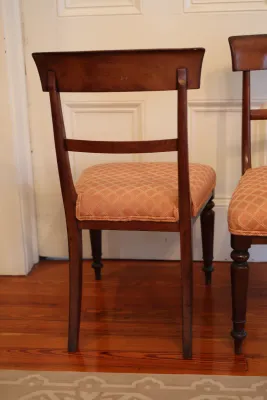Pair of William IV Mahogany Side Chairs, circa 1825