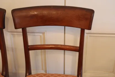 Pair of William IV Mahogany Side Chairs, circa 1825