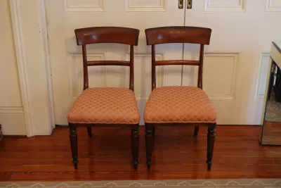 Pair of William IV Mahogany Side Chairs, circa 1825