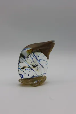 Gene H. Koss “Shape” 1986 Art Glass Sculpture