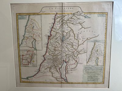 1767 D’Anville “La Palestine” Map