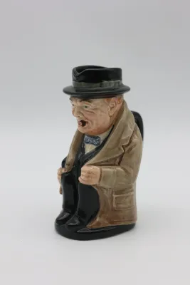 Royal Doulton Winston Churchill Toby Jug Creamer
