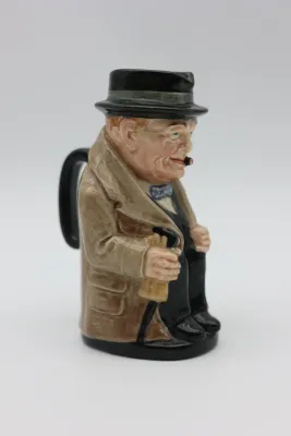 Royal Doulton Winston Churchill Toby Jug Creamer