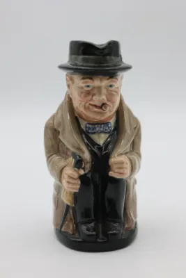Royal Doulton Winston Churchill Toby Jug Creamer