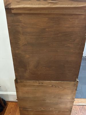 Antique HM Dutch-Style Burlwood & Marquetry Bombé Secretary Bookcase