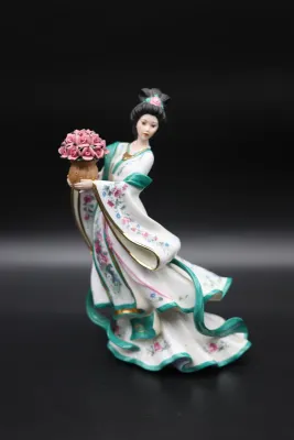 Lena Liu for Danbury Mint “The Rose Princess” Porcelain Figurine