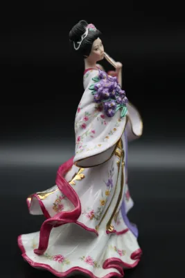 Lena Liu for Danbury Mint “The Iris Princess” Porcelain Figurine