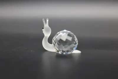 Swarovski Crystal Snail Figurine – In a Summer Meadow
