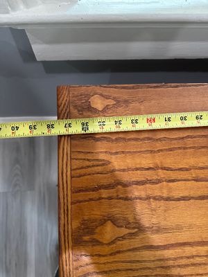 Vintage Oak Computer Desk with Pull-Out Trays