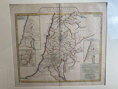 1767 D’Anville “La Palestine” Map
