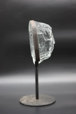 Erik Höglund for Boda Swedish Art Glass Face Sculpture