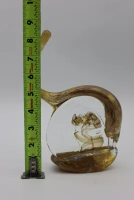 Gene H. Koss “Shape” 1989 Art Glass Sculpture