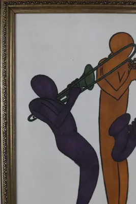 Louis H. Bonneval Jr. – The Jazzmen Limited Edition Print, 130/200