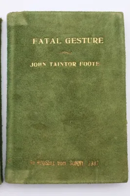 John Taintor Foote Vintage Books – Matching Set of 3, 1937