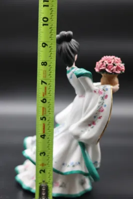 Lena Liu for Danbury Mint “The Rose Princess” Porcelain Figurine