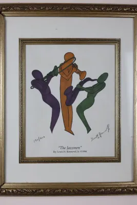 Louis H. Bonneval Jr. – The Jazzmen Limited Edition Print, 130/200