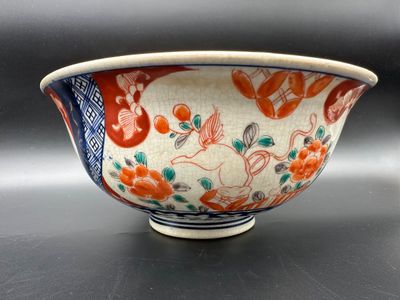 Antique Japanese Imari Porcelain Bowl