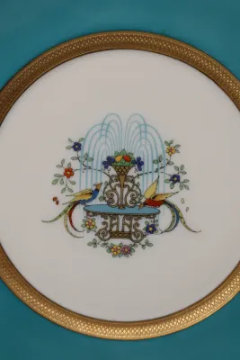 Lenox Fountain Porcelain Dinner Plates