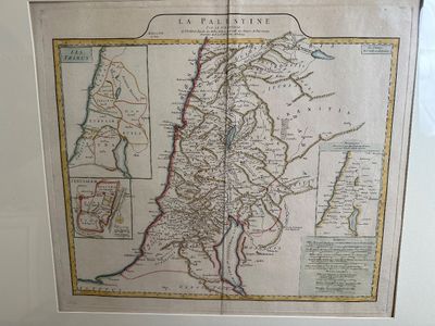 1767 D’Anville “La Palestine” Map