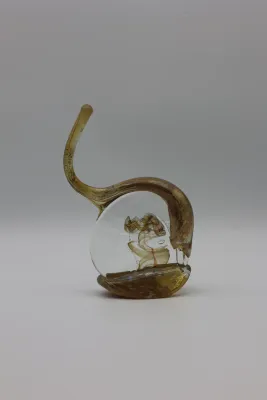 Gene H. Koss “Shape” 1989 Art Glass Sculpture