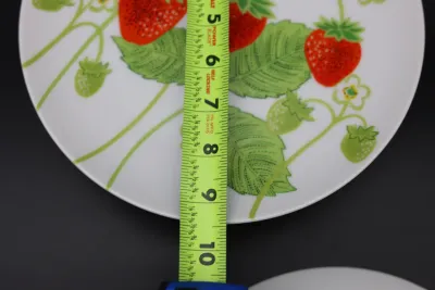 Fitz & Floyd Wild Strawberry Vintage Plates – Set of 6