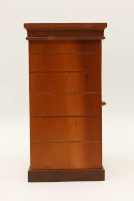 Christopher Maier “Box” 1991 Wood & Marquetry Cabinet