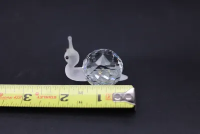 Swarovski Crystal Snail Figurine – In a Summer Meadow