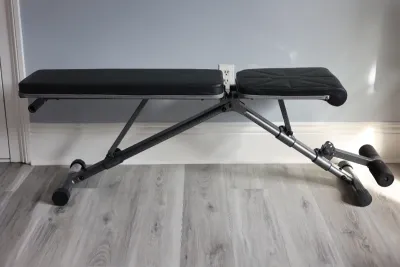 Adjustable Folding Weight & Exercise Bench