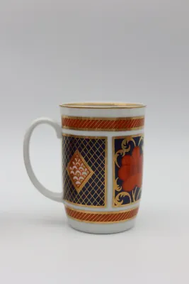Fitz & Floyd Empress Porcelain Mugs, Set of 12